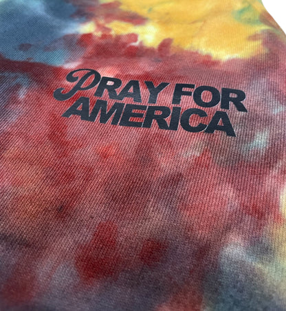 "PRAY FOR AMERICA" FLEECE SWEATPANTS